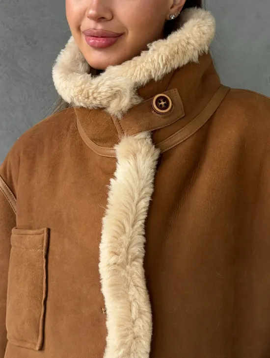 Дубленка - куртка двухсторонняя