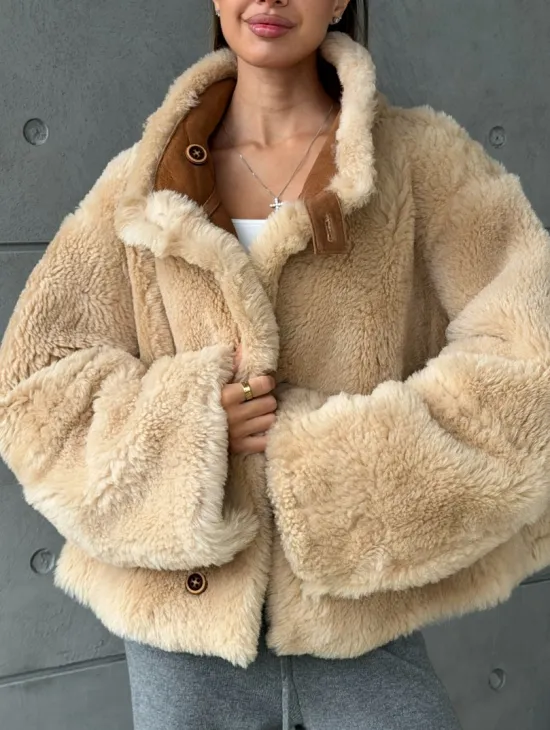 Дубленка - куртка двухсторонняя