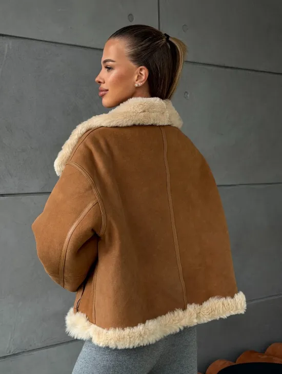 Дубленка - куртка двухсторонняя