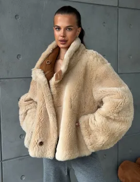 Дубленка - куртка двухсторонняя