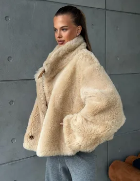 Дубленка - куртка двухсторонняя