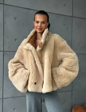 Дубленка - куртка двухсторонняя