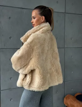 Дубленка - куртка двухсторонняя