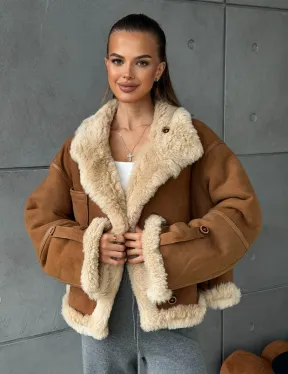 Дубленка - куртка двухсторонняя