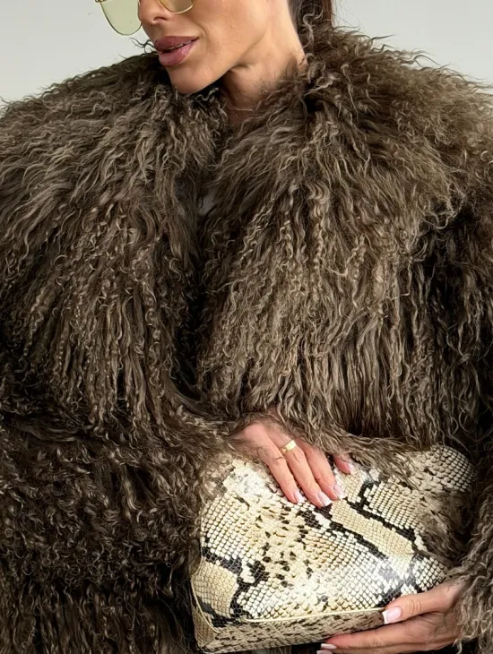 Шуба из лама