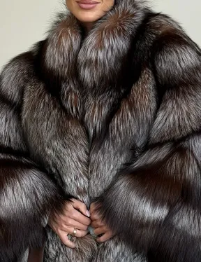 Шуба из лисы - летучая мышь