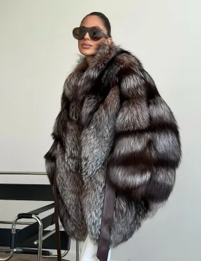 Шуба из лисы - летучая мышь