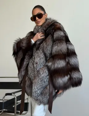 Шуба из лисы - летучая мышь