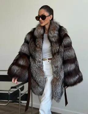 Шуба из лисы - летучая мышь