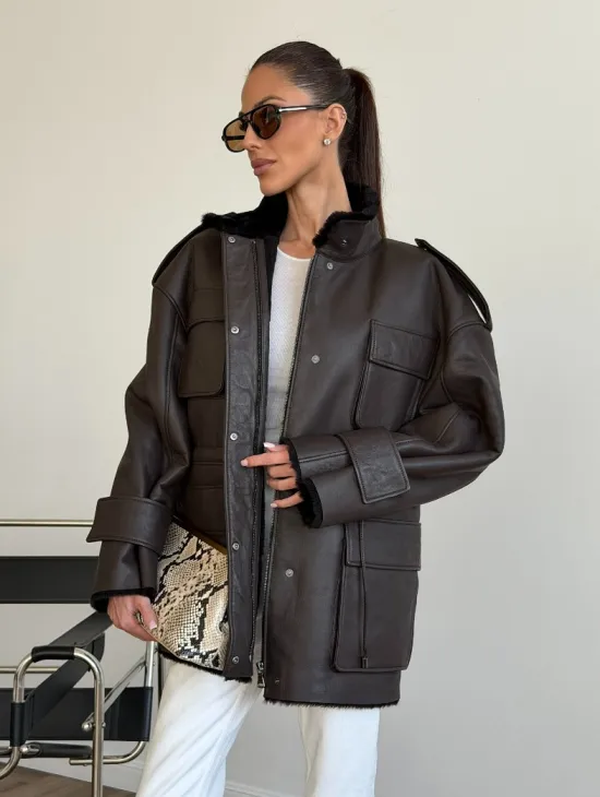 Молодёжная куртка - дублёнка