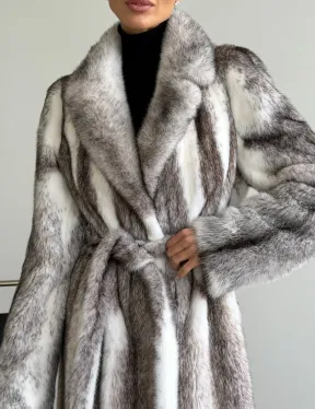 Шуба норковая - крестовка