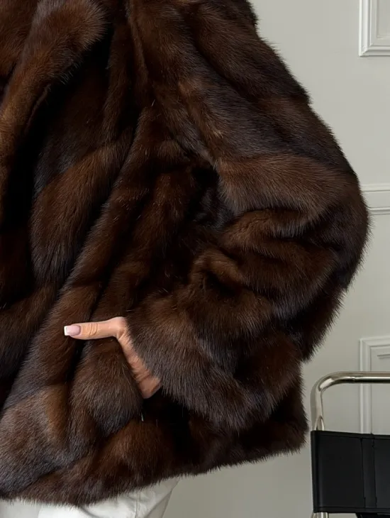 Автоледи - шуба из соболиной норки