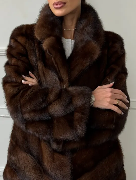 Автоледи - шуба из соболиной норки