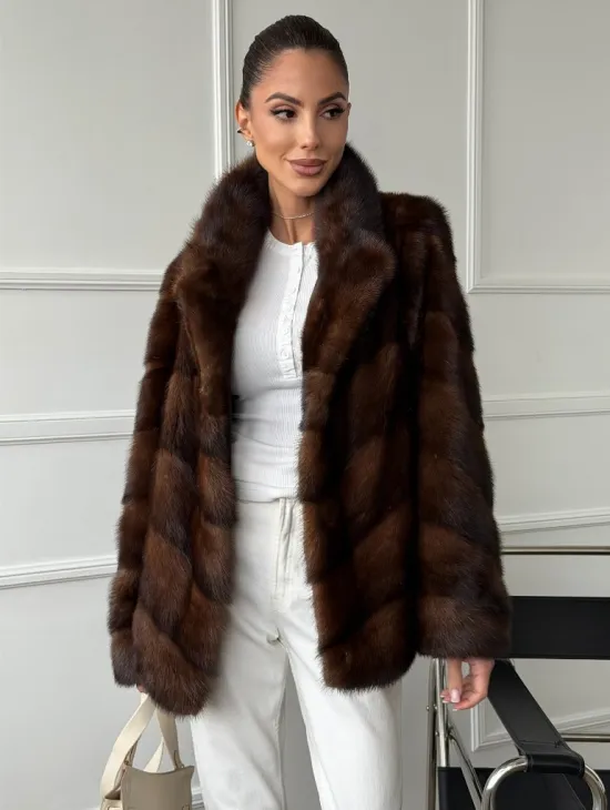 Автоледи - шуба из соболиной норки