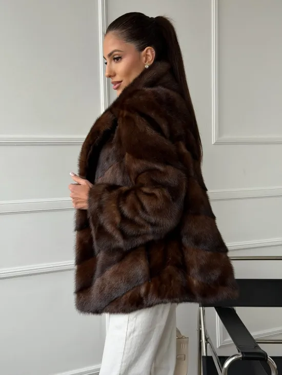 Автоледи - шуба из соболиной норки