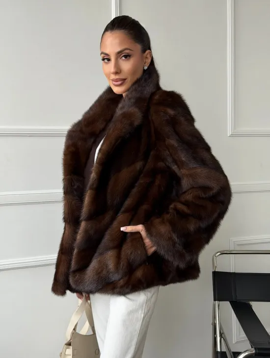 Автоледи - шуба из соболиной норки