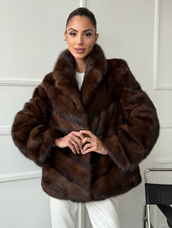 Автоледи - шуба из соболиной норки