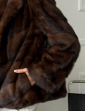 Автоледи - шуба из соболиной норки