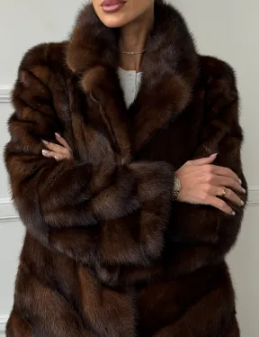 Автоледи - шуба из соболиной норки