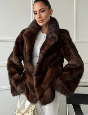 Автоледи - шуба из соболиной норки