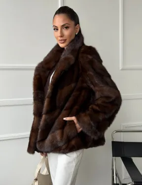 Автоледи - шуба из соболиной норки