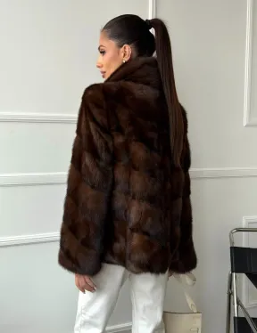 Автоледи - шуба из соболиной норки