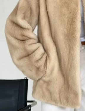 Жакет из натурального меха норки - Palomino