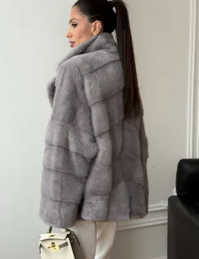 Полушубок норковый