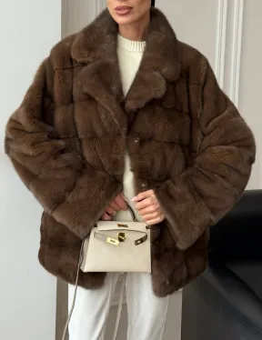 Норковый полушубок