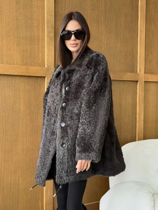 Шуба из овчины - натуральная