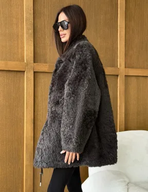 Шуба из овчины - натуральная