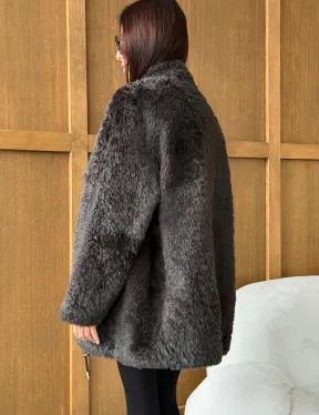 Шуба из овчины - натуральная