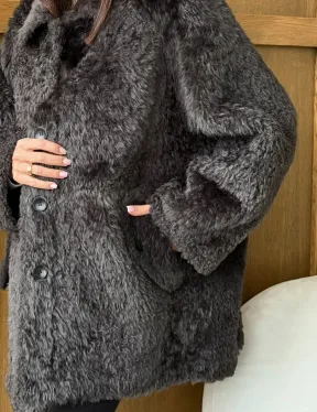 Шуба из овчины - натуральная