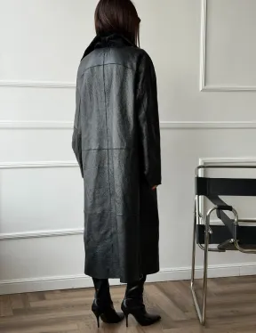 Дубленка из натуральной овчины астраган