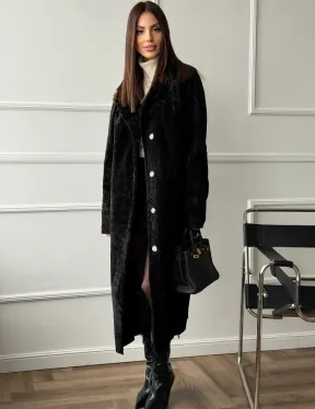 Дубленка из натуральной овчины астраган