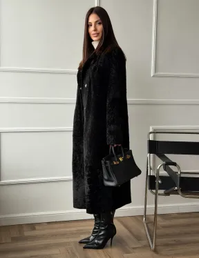 Дубленка из натуральной овчины астраган