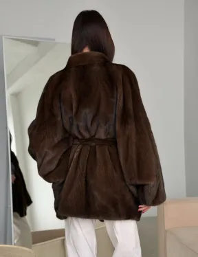 Шуба норковая 