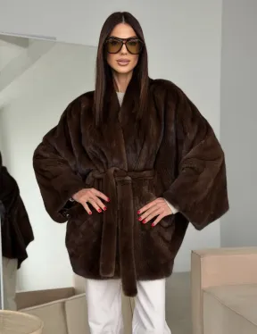 Шуба норковая 