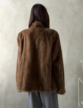 Шуба женская из меха норки