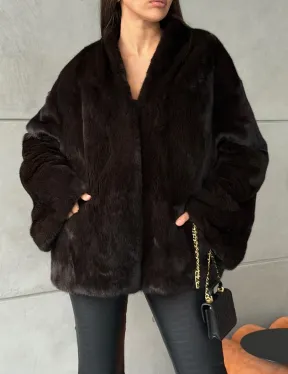 Полушубок норковый SAGA FURS - Winter 2026