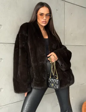 Полушубок норковый SAGA FURS - Winter 2026