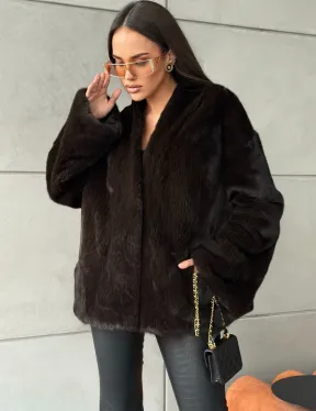 Полушубок норковый SAGA FURS - Winter 2026