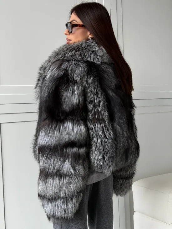 Женская шуба из чернобурки Winter Lover