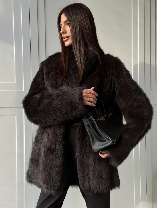 Женская дубленка из тосканы