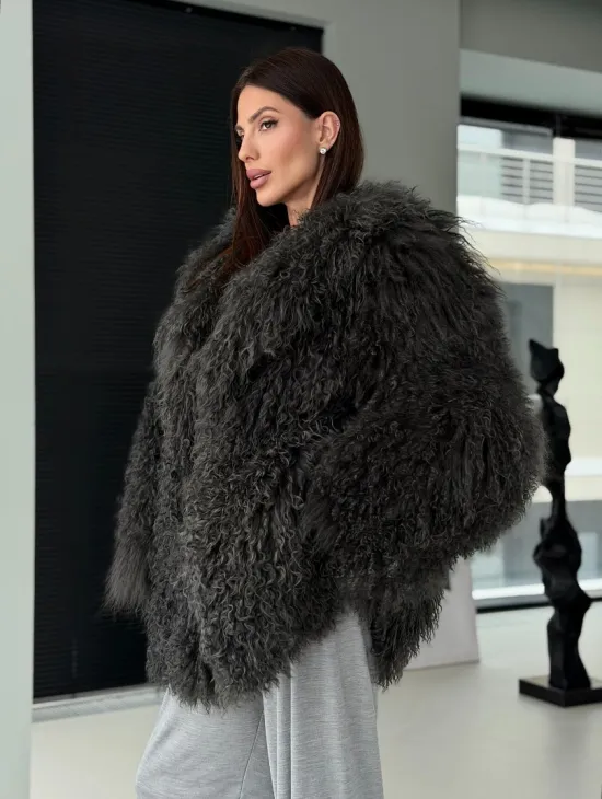 Шубка из ламы - фото 5