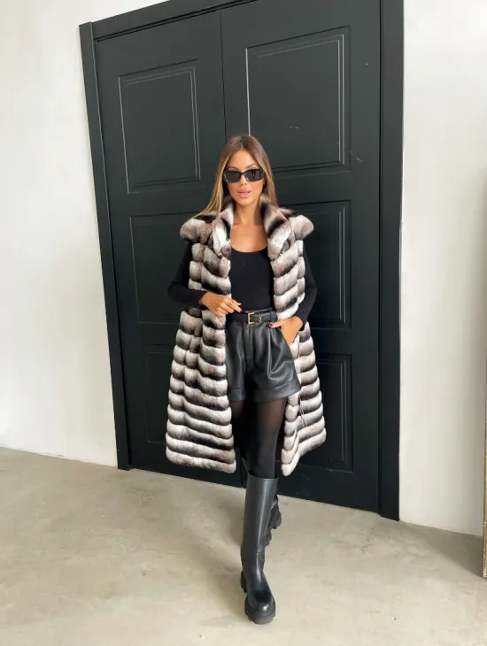 Жилет из меха орилага