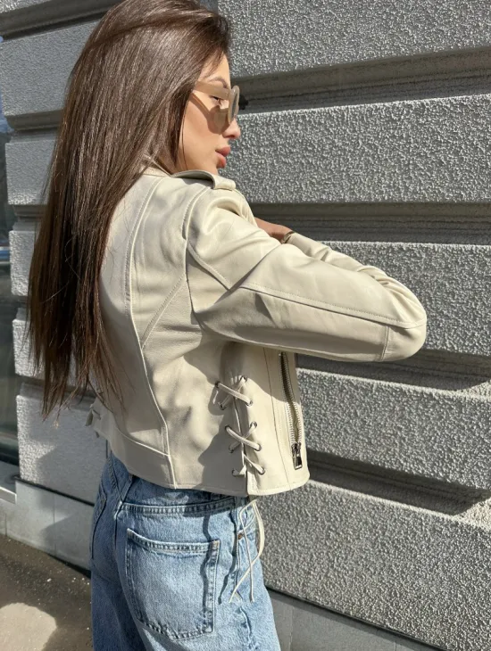 Куртка - косуха из натуральной кожи