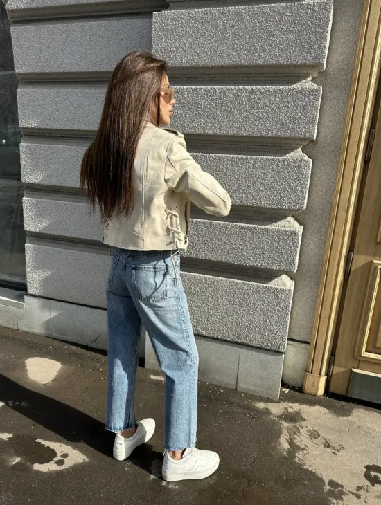 Куртка - косуха из натуральной кожи