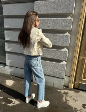 Куртка - косуха из натуральной кожи