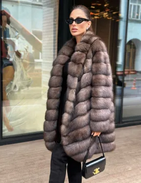 Шуба из соболя